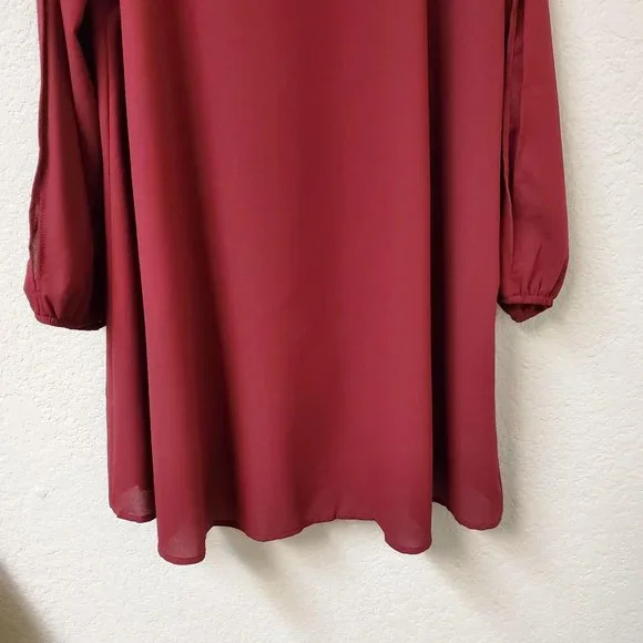 MTS COLD SHOULDER DRESS SIZE M - Picture 8 of 8